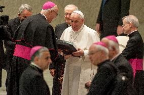 Pope Francis During Weekly General Audience - Vatican