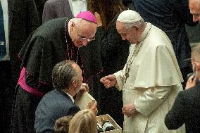 Pope Francis During Weekly General Audience - Vatican