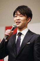 Gymnastics: Uchimura at retirement press conference