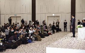 Gymnastics: Uchimura at retirement press conference