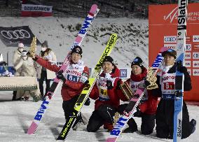 Ski jumping: World Cup team event