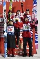 Ski jumping: World Cup team event