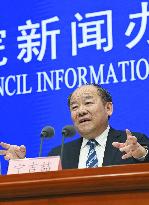 Chinese statistics bureau chief Ning