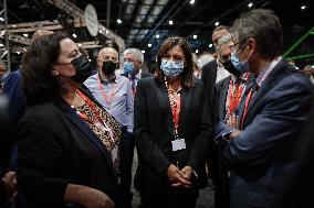 Anne Hidalgo Visit To The HLM Congress - Bordeaux