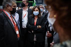 Anne Hidalgo Visit To The HLM Congress - Bordeaux