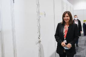 Anne Hidalgo Visit To The HLM Congress - Bordeaux