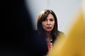 Anne Hidalgo Visit To The HLM Congress - Bordeaux