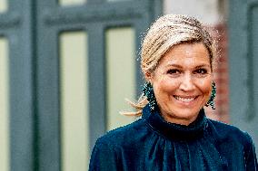 Queen Maxima Attends An Event Launch - The hague