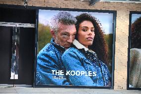 Vincent Cassel And Tina Kunakey Advertising - NYC