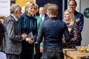 Queen Maxima Attends An Event Launch - The Hague