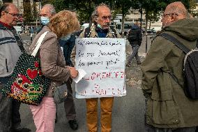 Demonstration Of Retirees - Paris