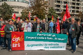 Demonstration Of Retirees - Paris