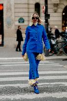 PFW - Celebrities In The Street - Day 4