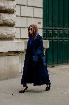 PFW - Celebrities In The Street - Day 4