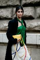 PFW - Celebrities In The Street - Day 4