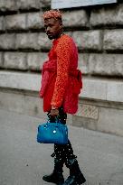 PFW - Celebrities In The Street - Day 4