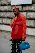 PFW - Celebrities In The Street - Day 4