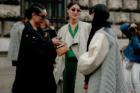 PFW - Celebrities In The Street - Day 4