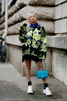 PFW - Celebrities In The Street - Day 4