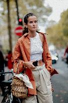 PFW - Celebrities In The Street - Day 4