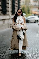 PFW - Celebrities In The Street - Day 4