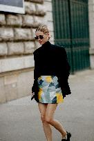 PFW - Celebrities In The Street - Day 4