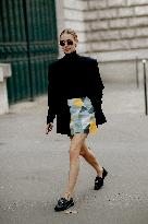 PFW - Celebrities In The Street - Day 4