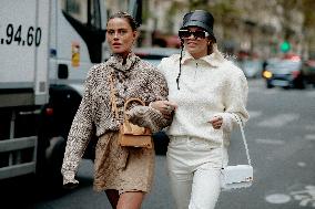 PFW - Celebrities In The Street - Day 4