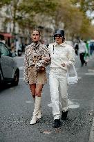 PFW - Celebrities In The Street - Day 4