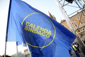 Closing Of The Electoral Campaign - Rome