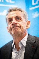 Nicolas Sarkozy signing session of his book Promenades - Paris