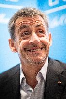 Nicolas Sarkozy signing session of his book Promenades - Paris