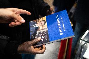 Nicolas Sarkozy signing session of his book Promenades - Paris