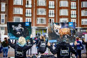 Fur for Animals and Animal Rights Protest - Netherlands