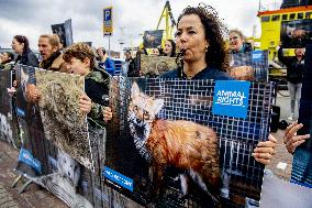 Fur for Animals and Animal Rights Protest - Netherlands