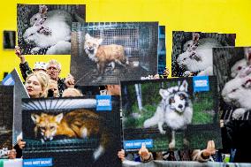 Fur for Animals and Animal Rights Protest - Netherlands