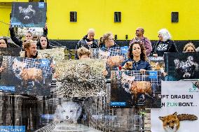 Fur for Animals and Animal Rights Protest - Netherlands