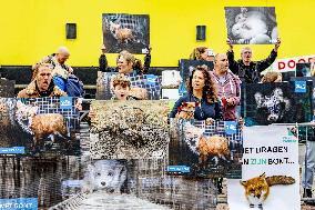 Fur for Animals and Animal Rights Protest - Netherlands