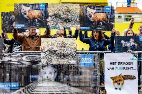 Fur for Animals and Animal Rights Protest - Netherlands