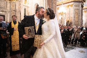 Grand Duke George Mikhailovich And Rebecca Bettarini Wedding - St Petersburg