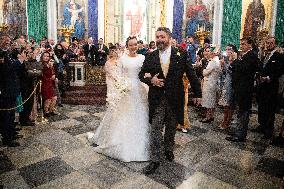 Grand Duke George Mikhailovich And Rebecca Bettarini Wedding - St Petersburg