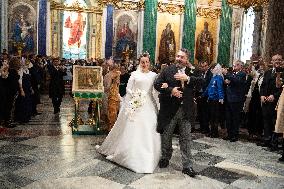 Grand Duke George Mikhailovich And Rebecca Bettarini Wedding - St Petersburg