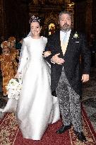 Grand Duke George Mikhailovich And Rebecca Bettarini Wedding - St Petersburg