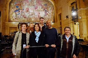 Opening of the 20th annual Nuit Blanche - Paris