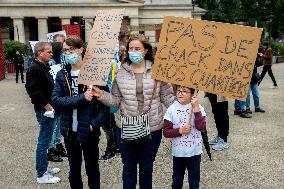 Rally against drug-related nuisances - Paris