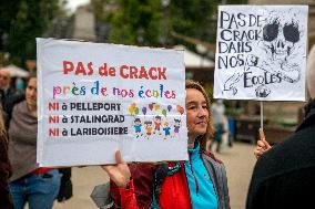 Rally against drug-related nuisances - Paris