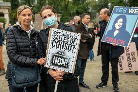 Rally against drug-related nuisances - Paris