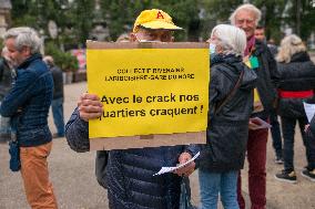 Rally against drug-related nuisances - Paris