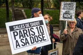 Rally against drug-related nuisances - Paris