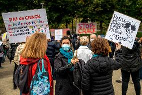 Rally against drug-related nuisances - Paris